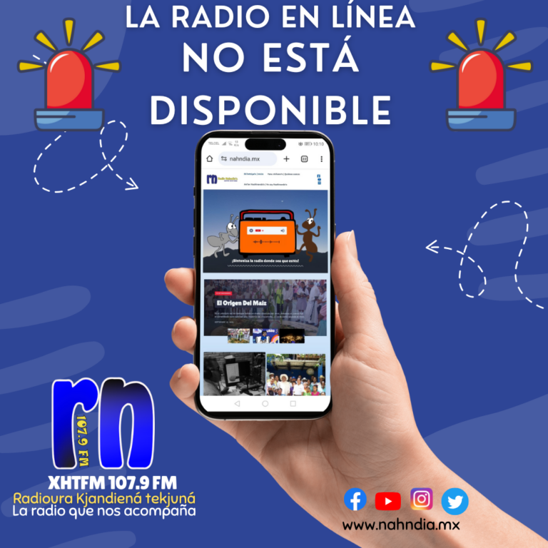 La Radio en Línea NO está disponible